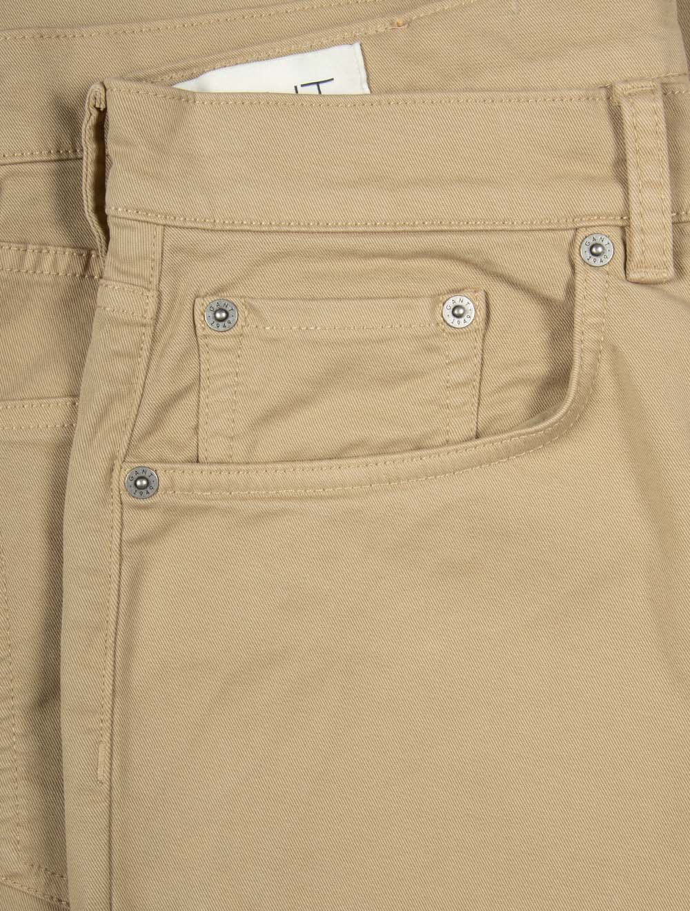 Regular Desert Jeans Dark Khaki