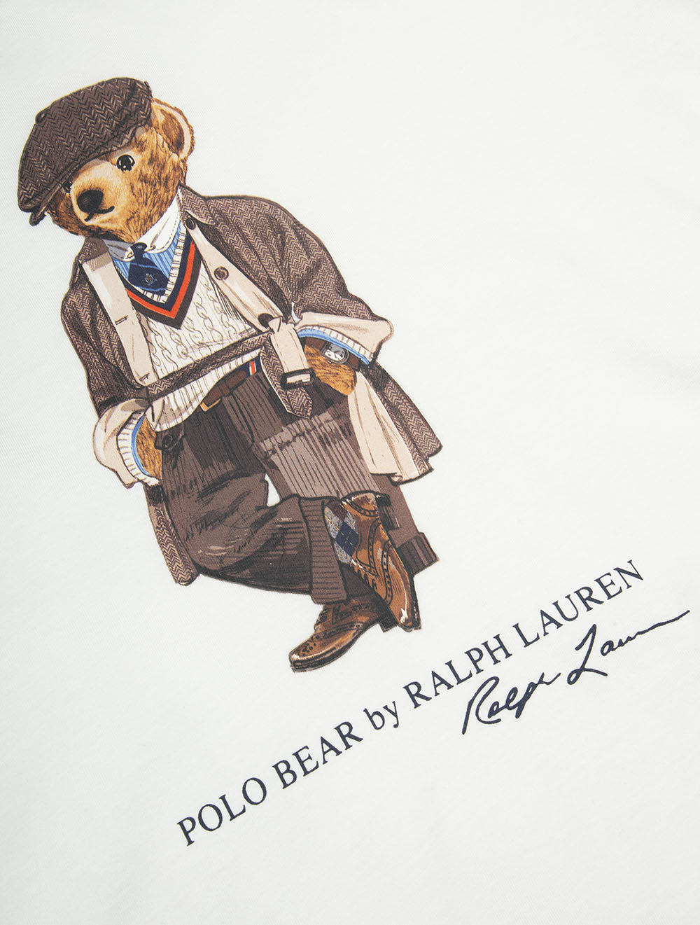 Polo Bear Jersey T-Shirt Pure White
