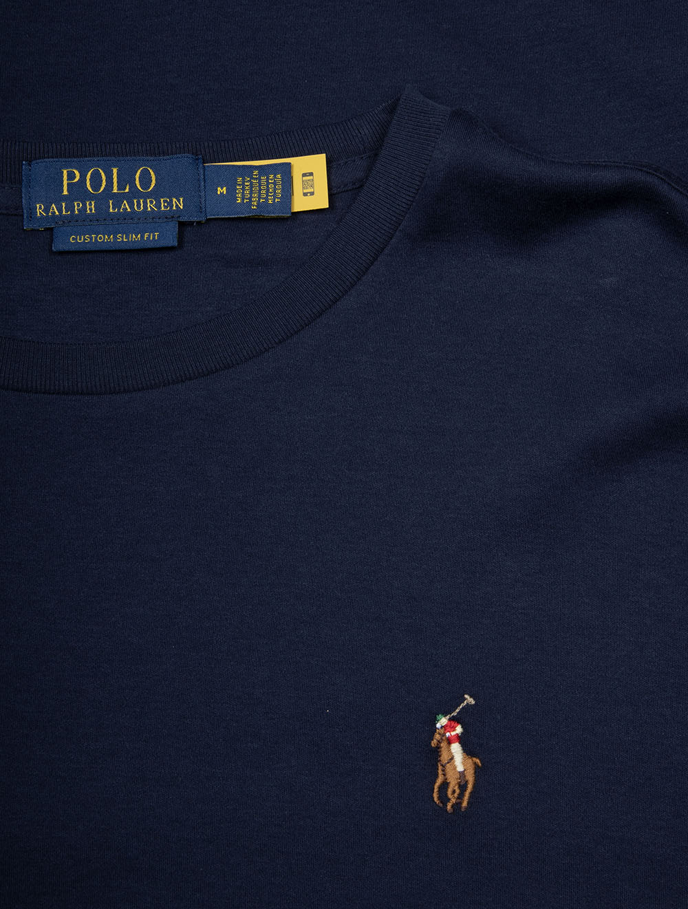 Soft Cotton Slim Fit T-Shirt Cruise Navy