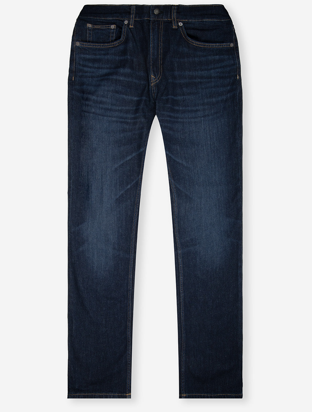 Regular Fit Jeans Dark Blue Broken In