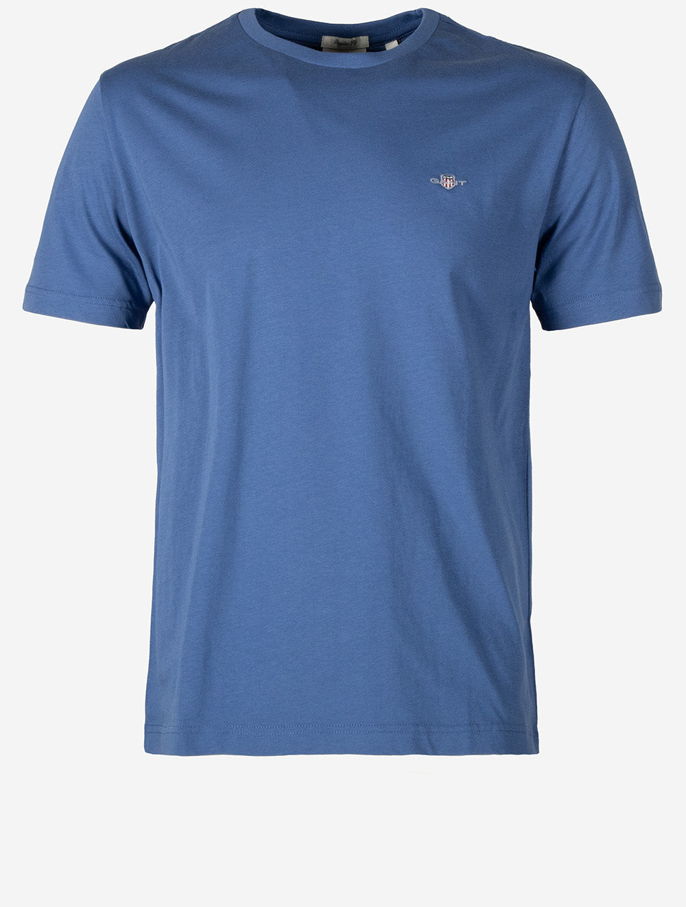 Regular Shield Short Sleeve T-Shirt Vintage Blue