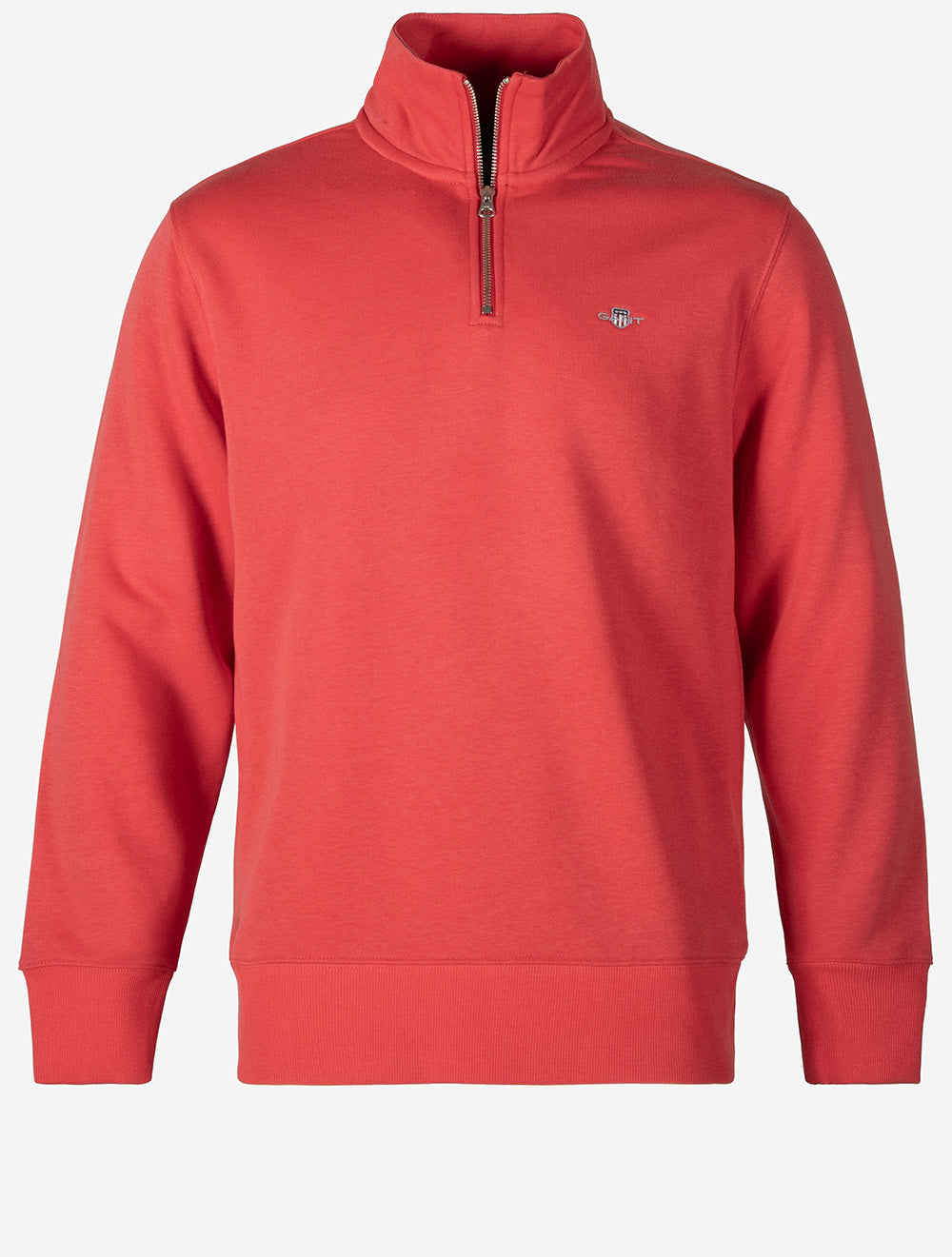 Regular Shield Half Zip Sweat Rose Red