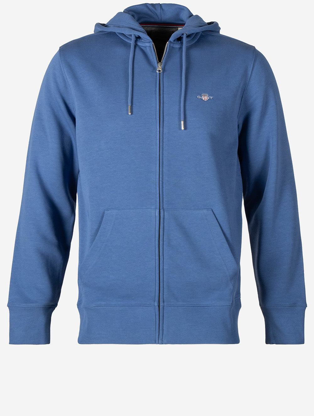 Regular Shield Full Zip Hoodie Vintage Blue