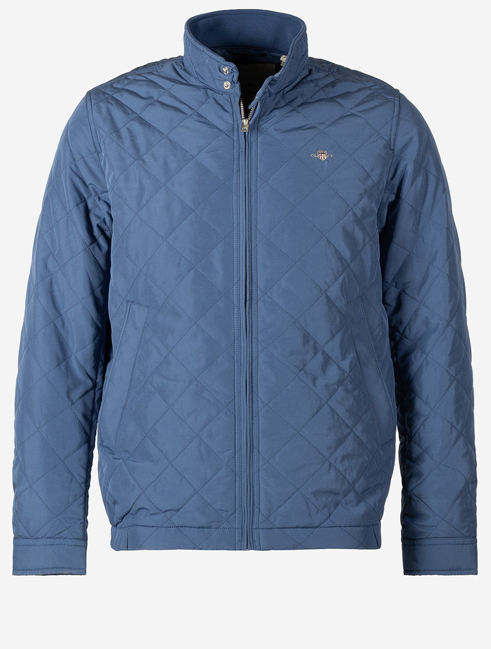 Quilted Windcheater Jacket Vintage Blue