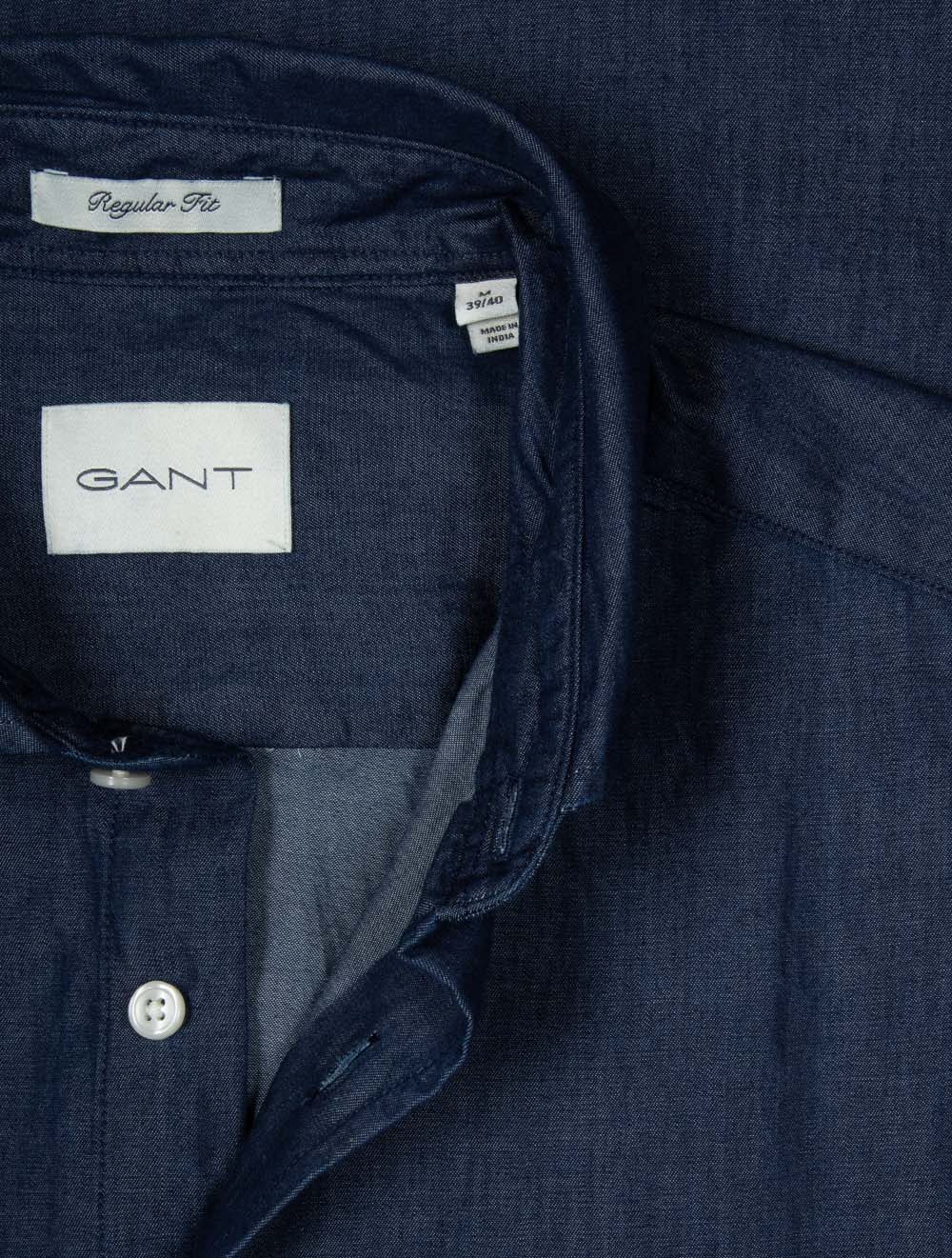 Regular Indigo Twill Shirt Dark Indigo