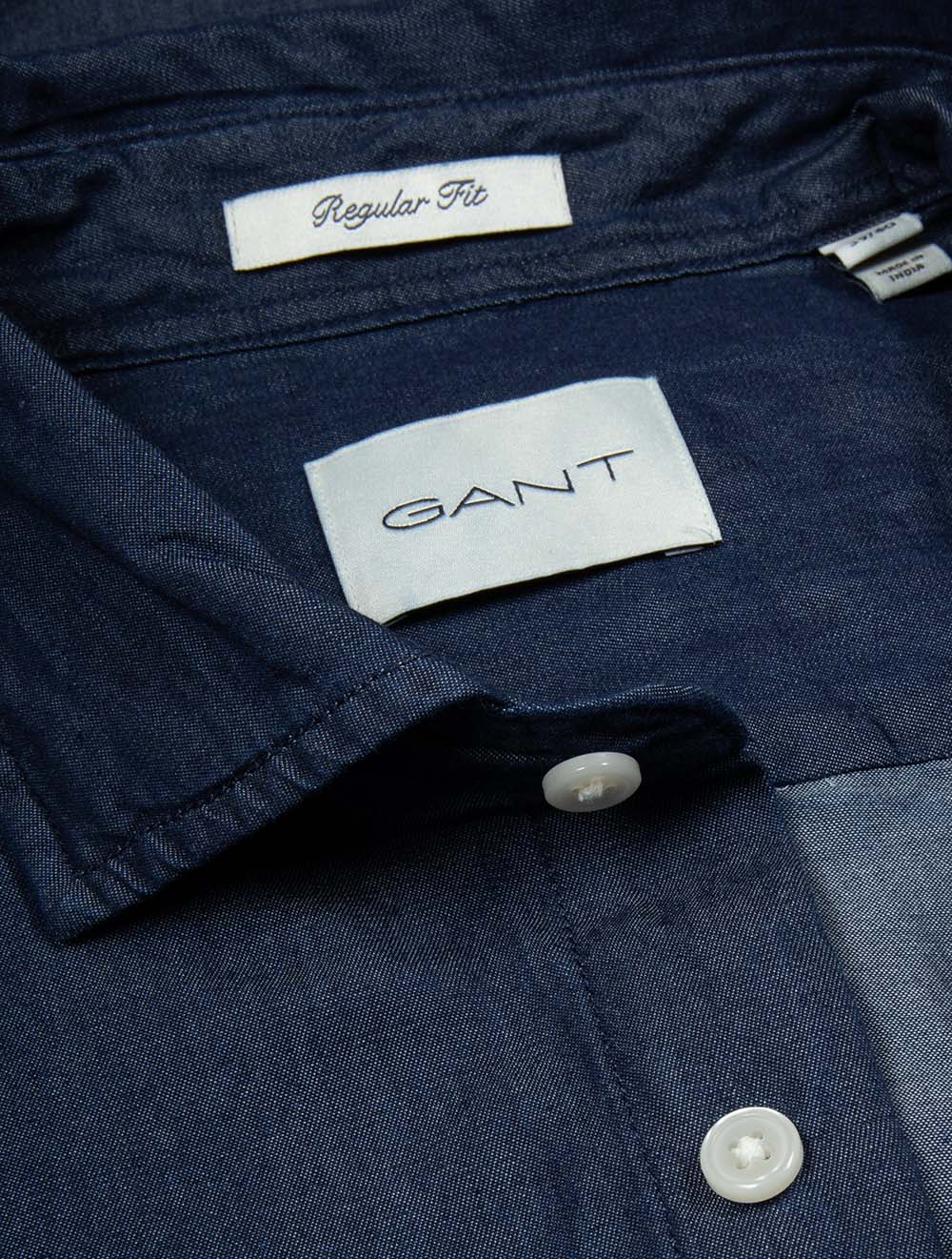 Regular Indigo Twill Shirt Dark Indigo