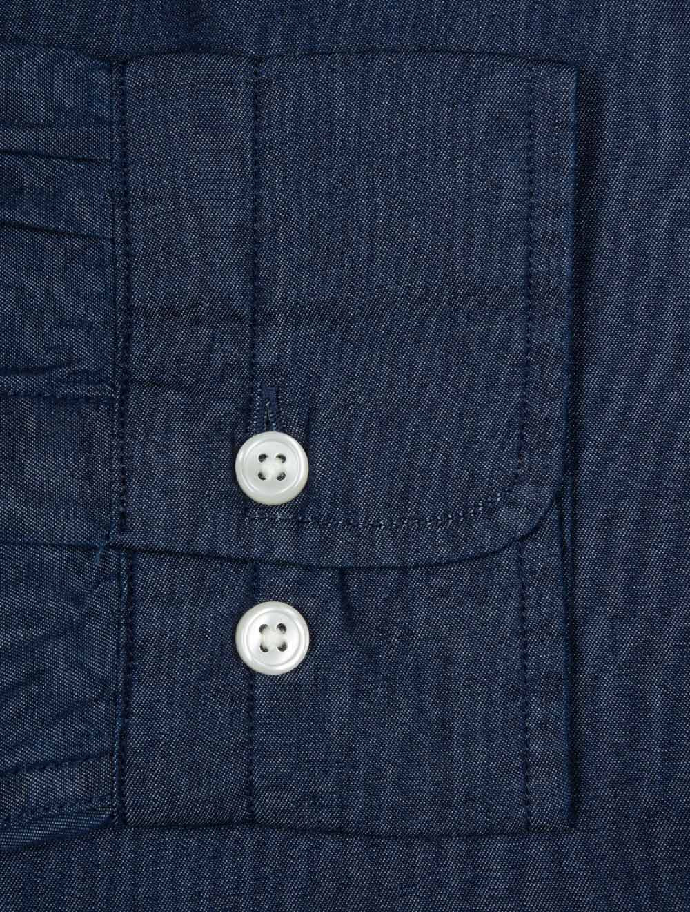 Regular Indigo Twill Shirt Dark Indigo
