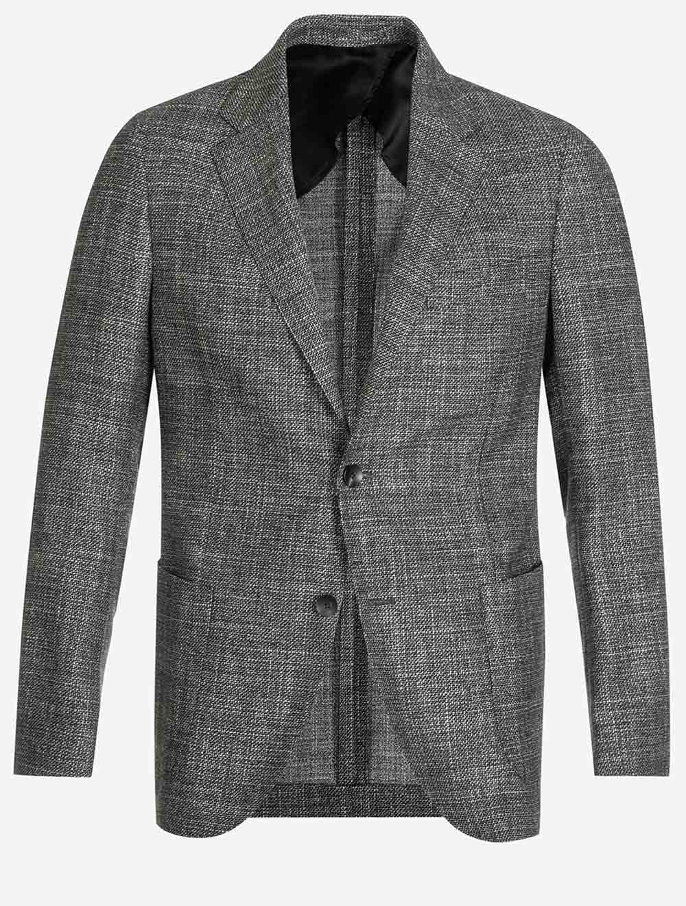 Weave Jacket Black