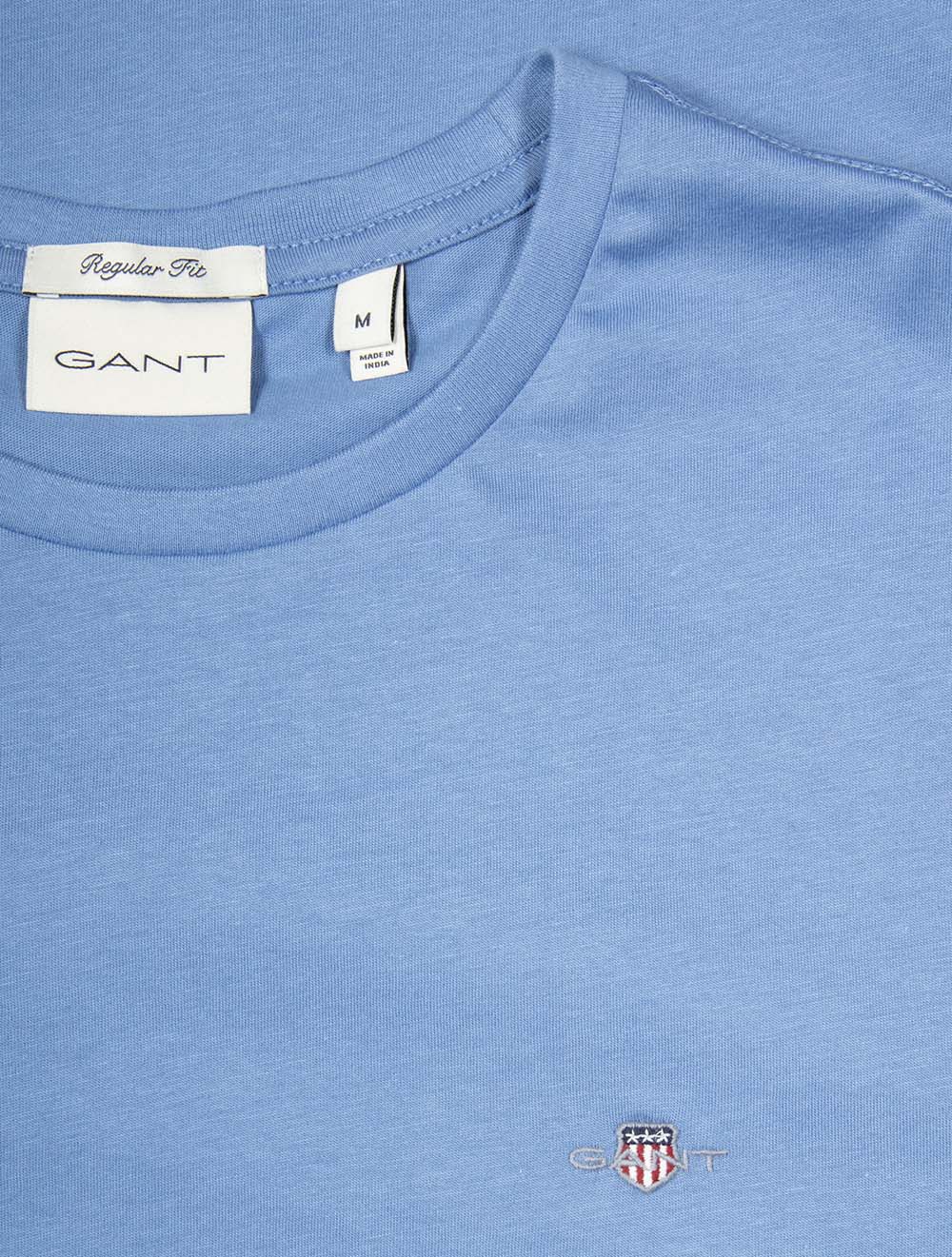 Regular Shield Short Sleeve T-Shirt Faded Denim