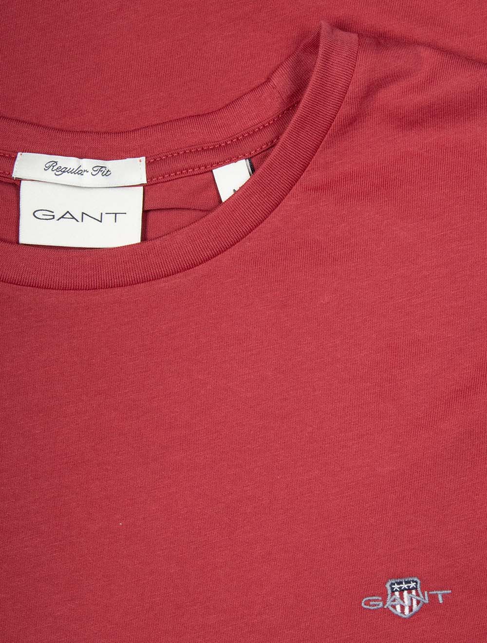 Regular Shield Short Sleeve T-Shirt Muted Red