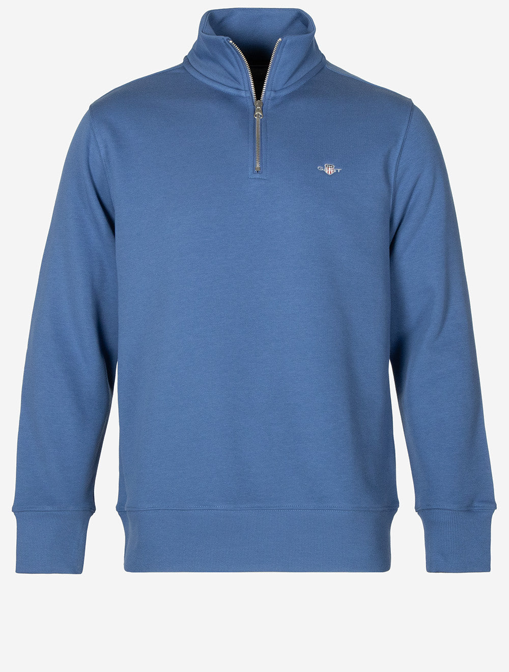 Regular Shield Half Zip Sweat Vintage Blue