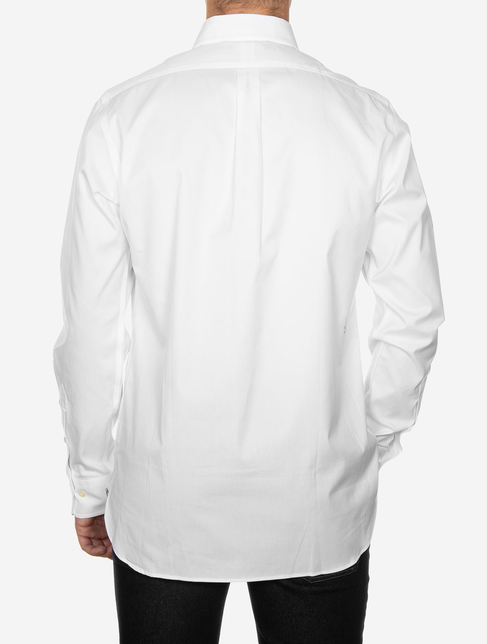 Custom Fit Oxford Shirt Pure White