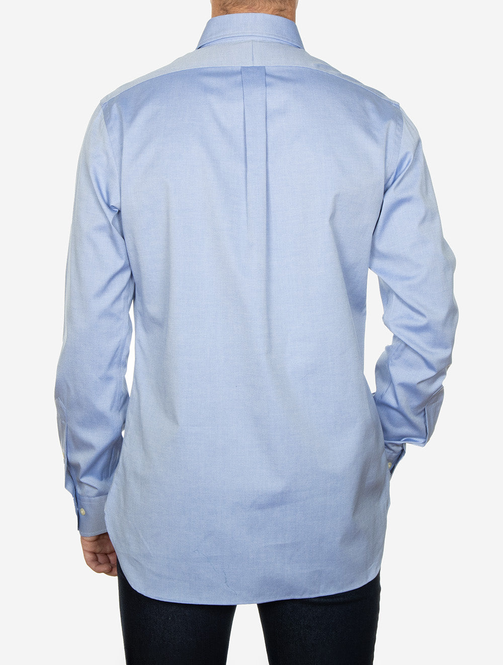 Custom Fit Oxford Shirt Blue