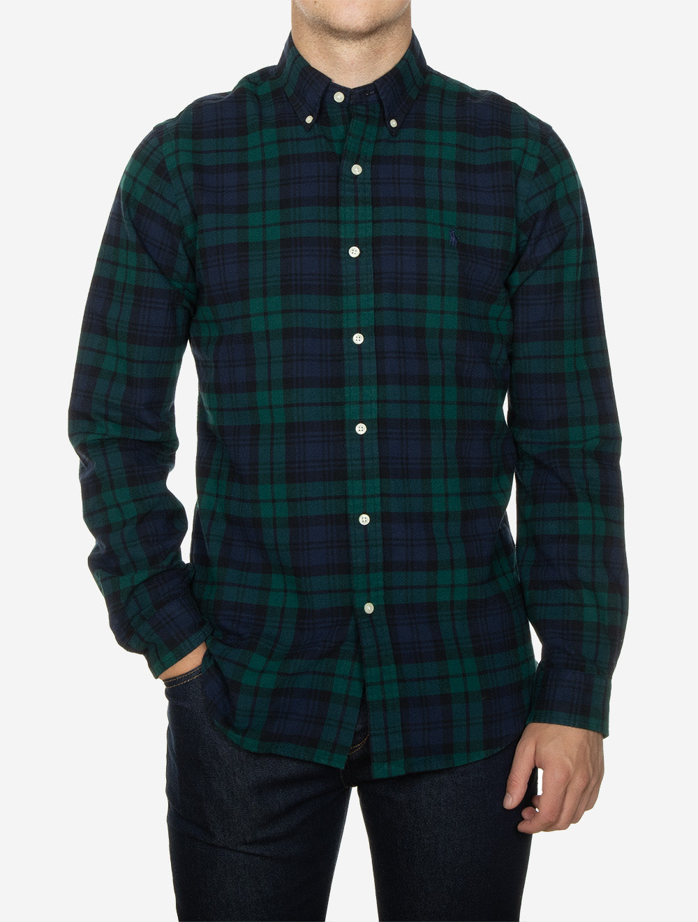 Brushed Oxford Check Shirt Multicoloured