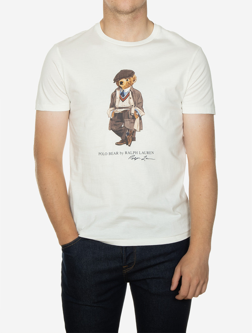 Polo Bear Jersey T-Shirt Pure White