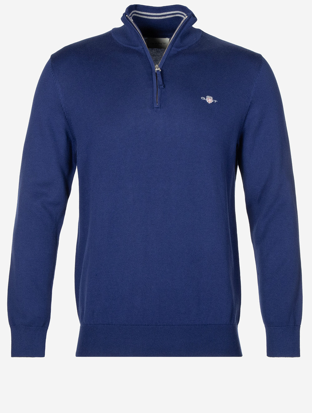 Classic Cotton Half Zip Rich Navy