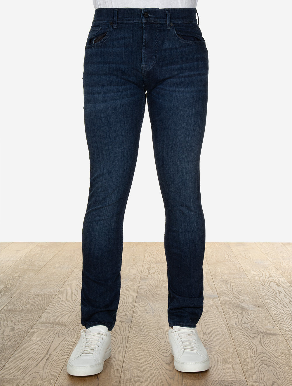Jean Slimmy Tapered Luxe Performance Plus bleu foncé