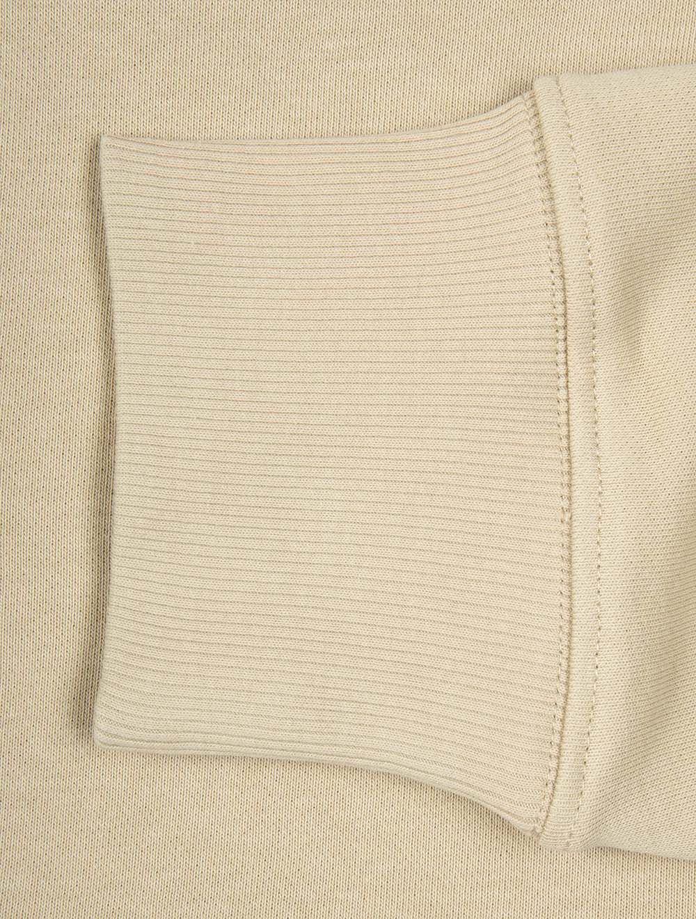 Regular Shield Half Zip Sweat Oat Beige