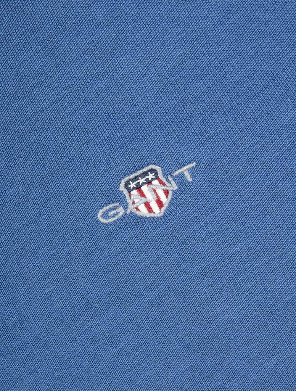 Regular Shield Half Zip Sweat Vintage Blue
