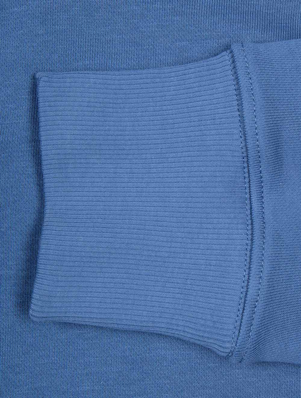 Regular Shield Half Zip Sweat Vintage Blue