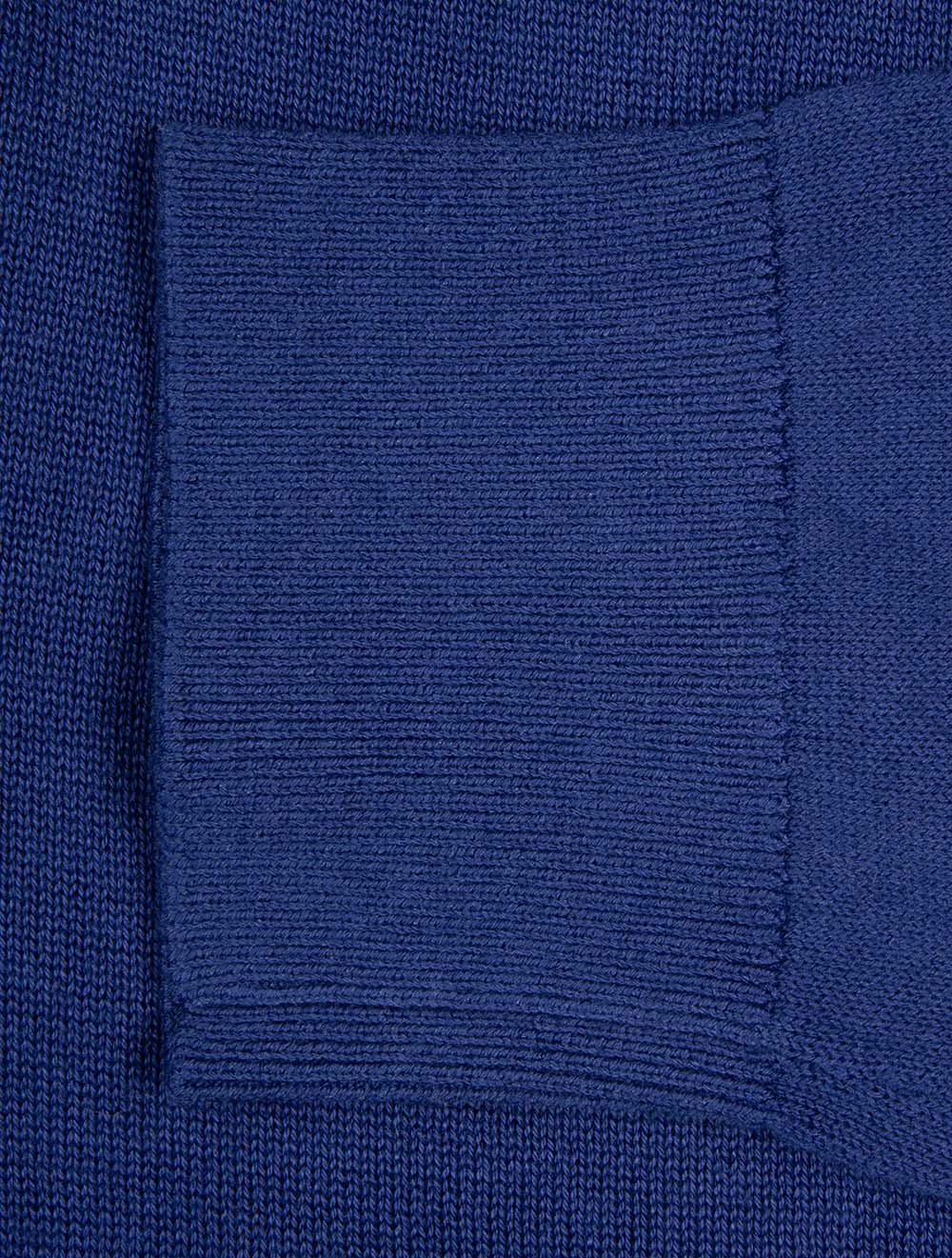 Classic Cotton Half Zip Rich Navy