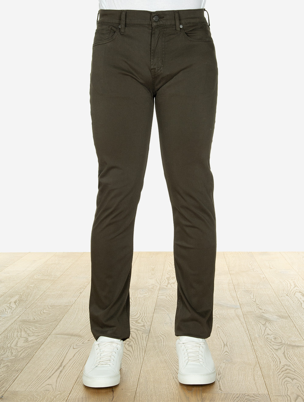 Jean slim Luxe Performance Plus olive foncé