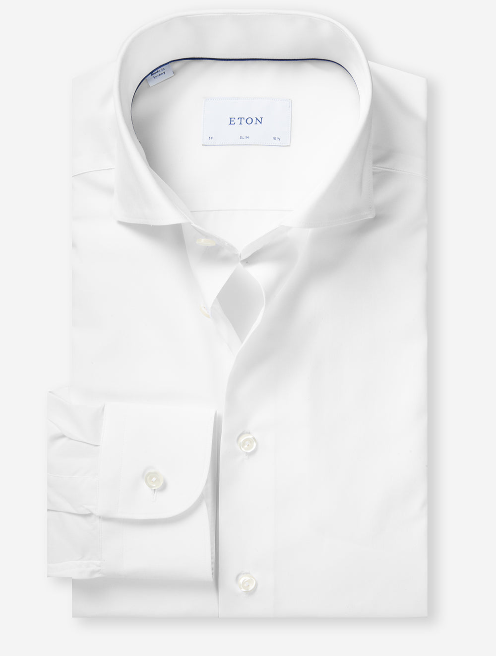 Slim Breeze Poplin Shirt White