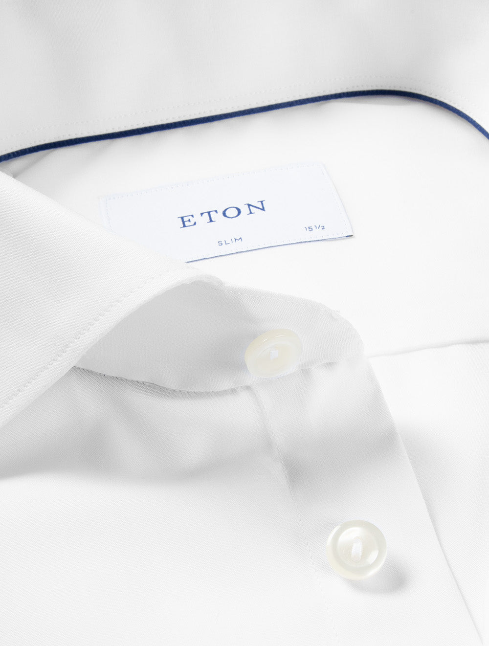 Slim Breeze Poplin Shirt White