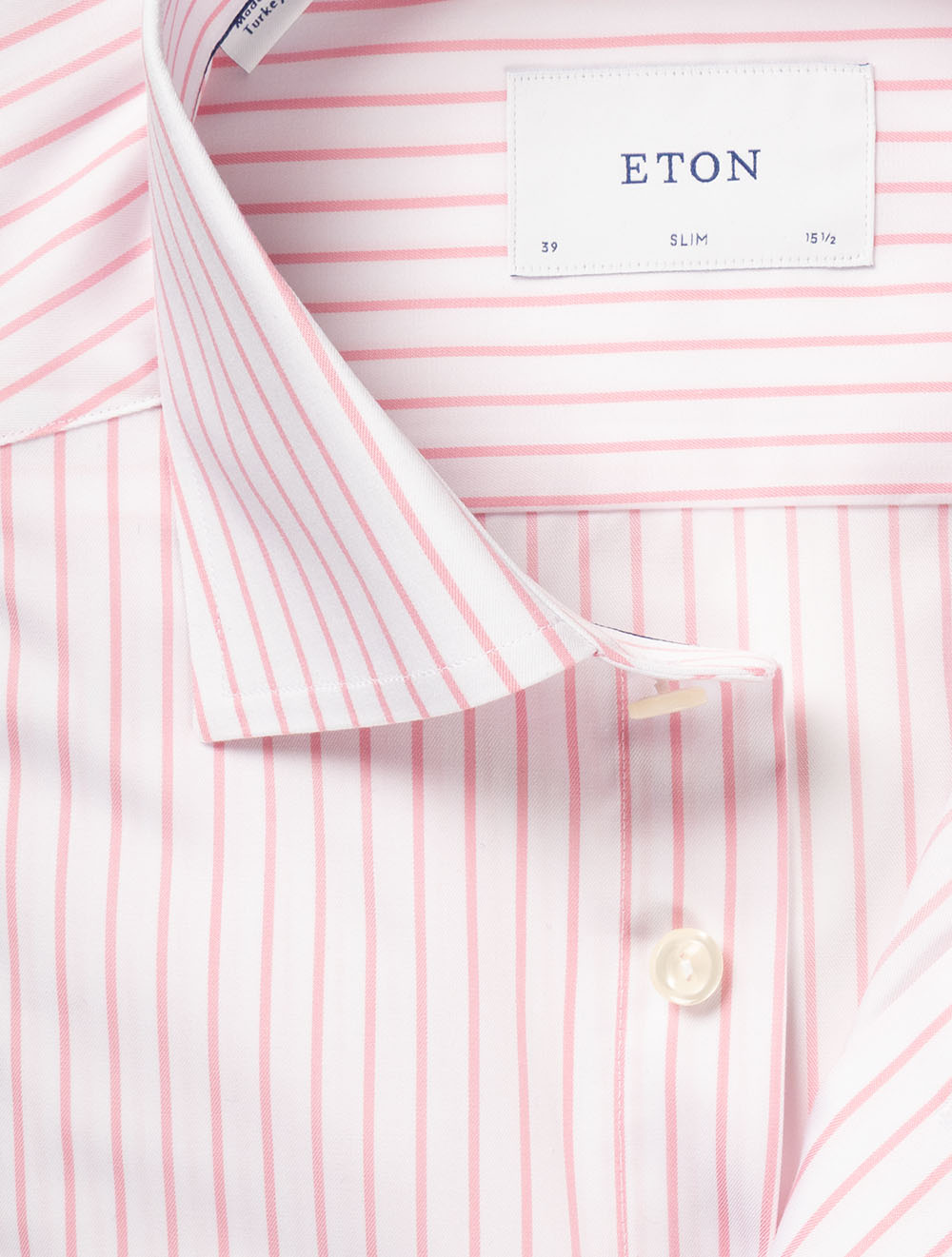 Slim Striped Signature Shirt Pink