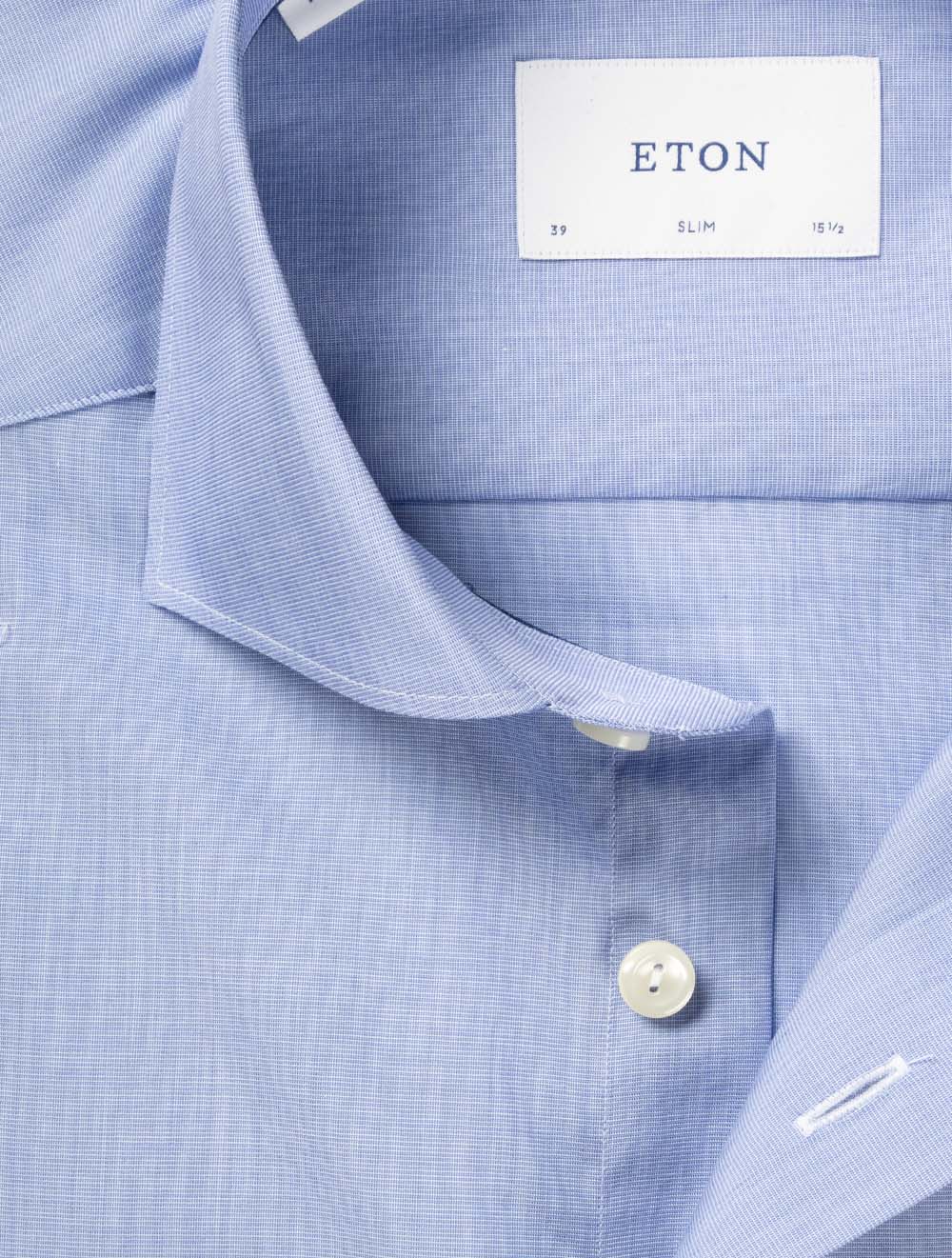 Slim Breeze Poplin Shirt Blue