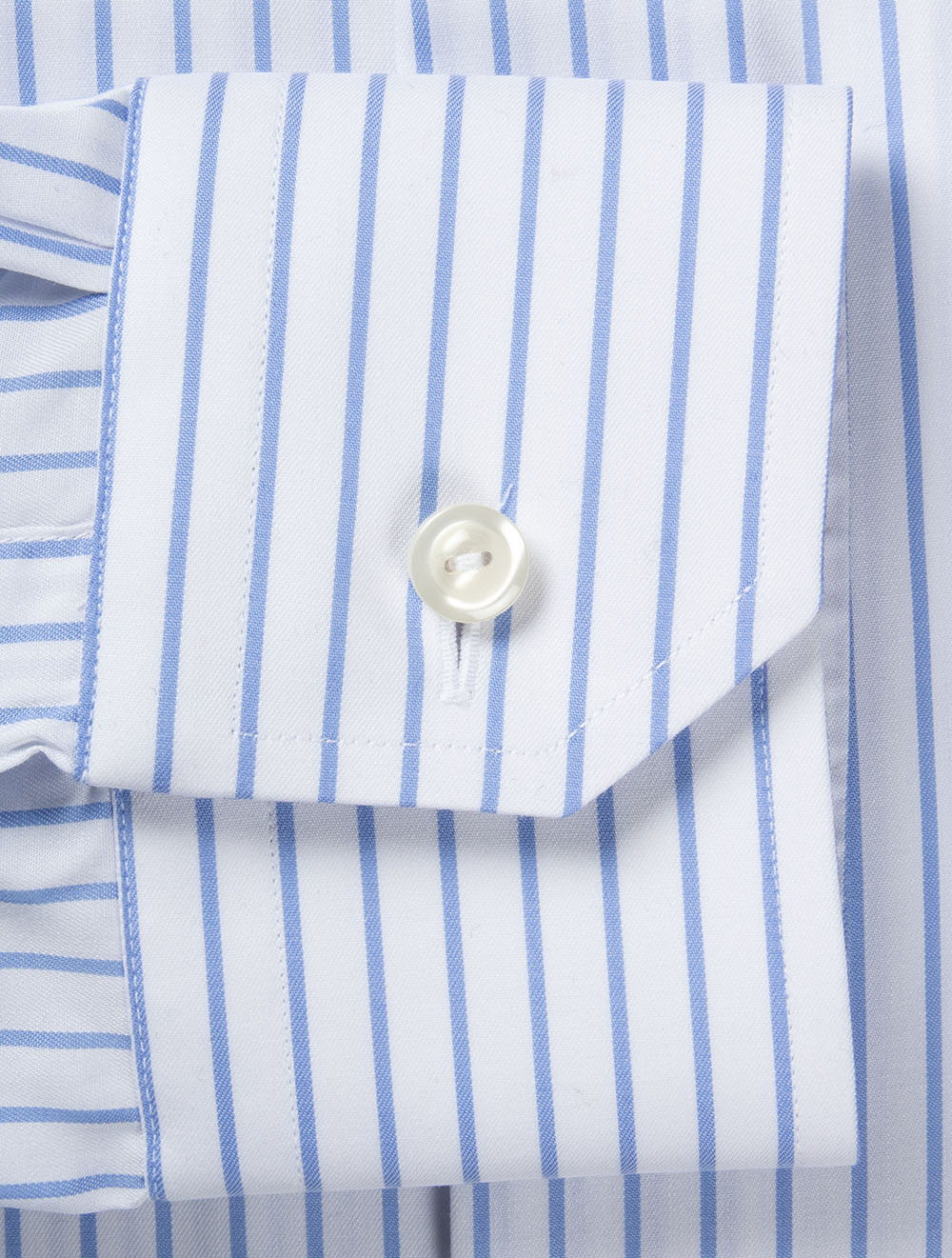 Contemporary Striped Signature Shirt Blue