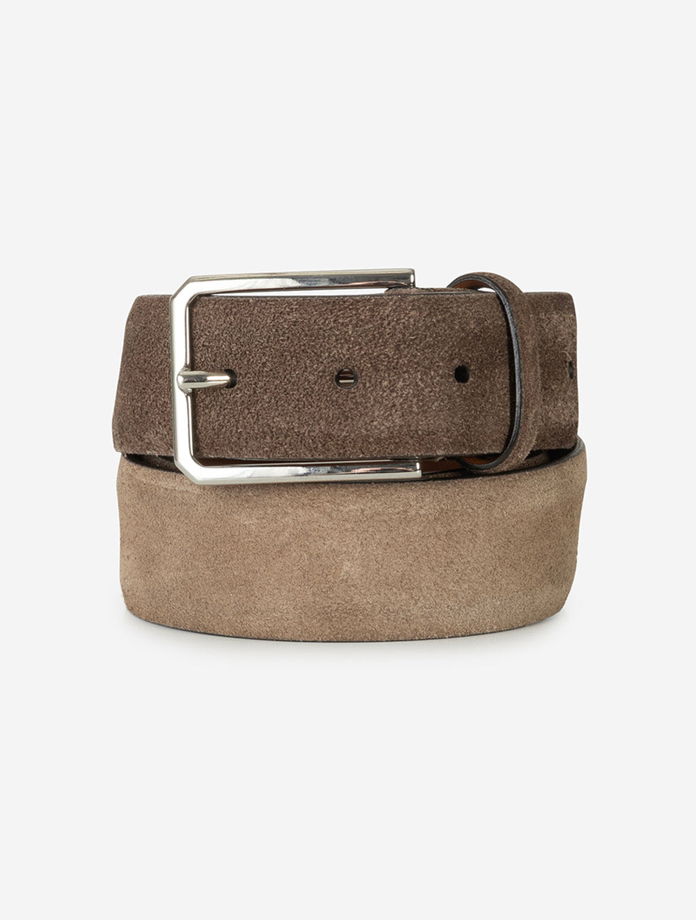 Suede Belt Light Brown