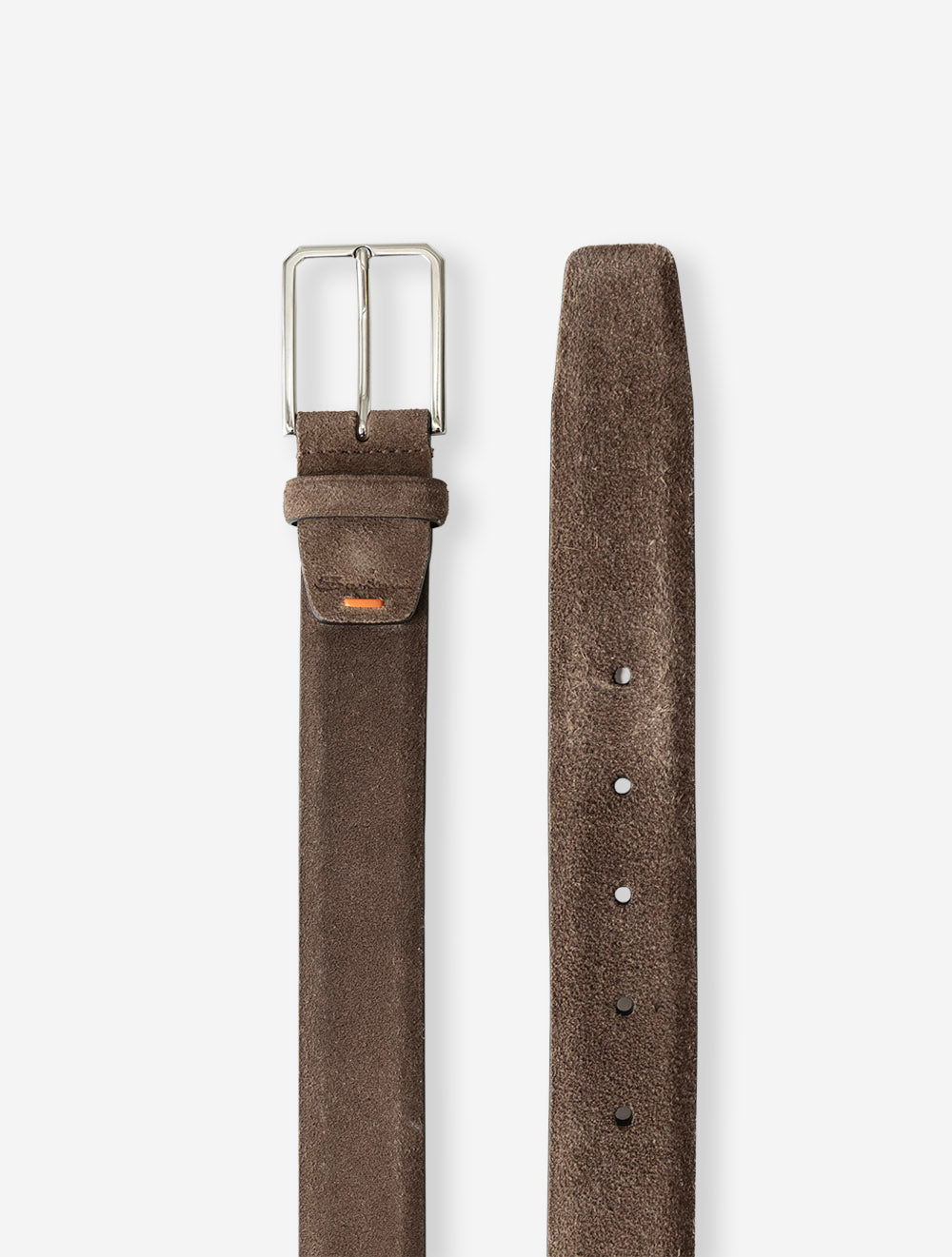 Suede Belt Light Brown