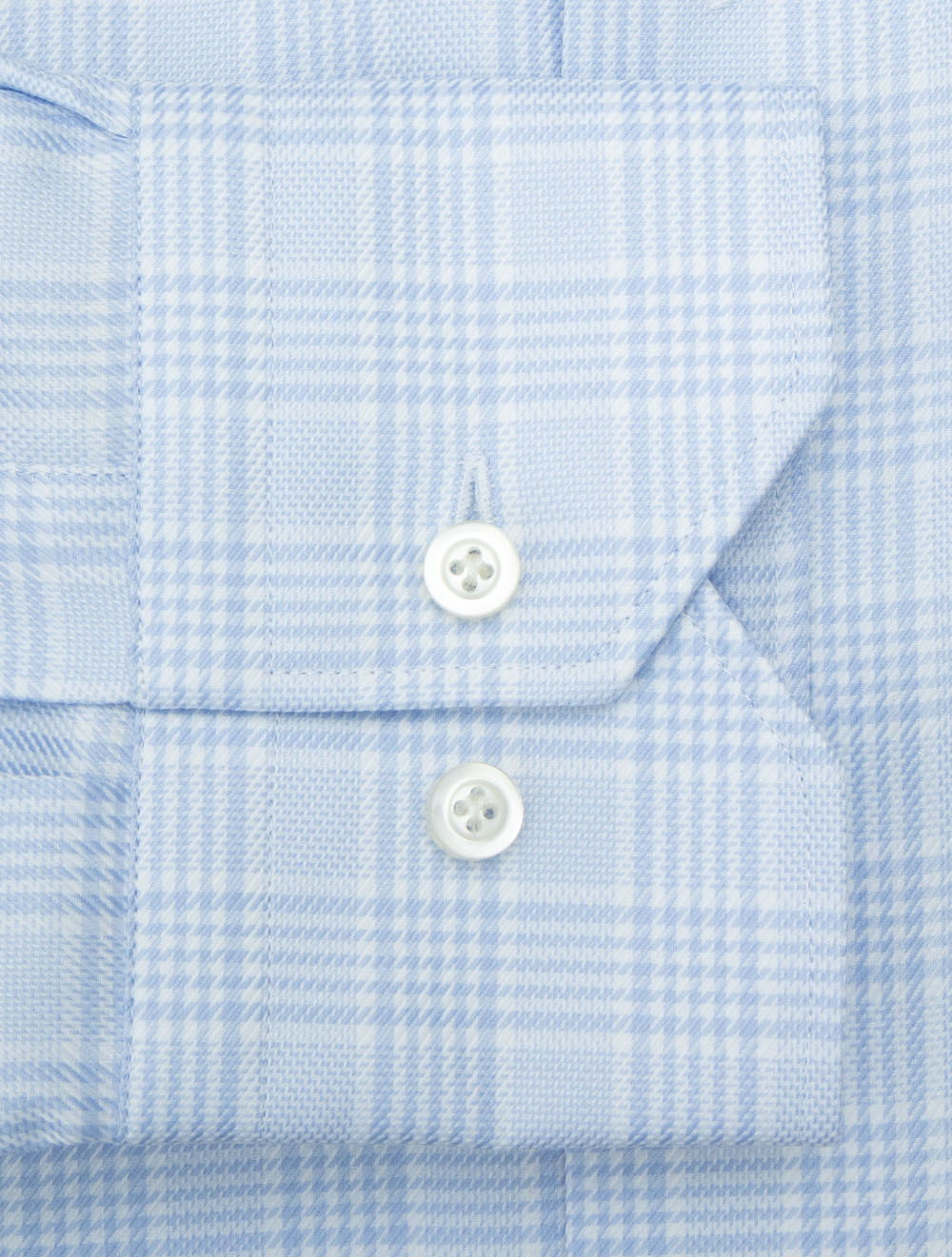 Plaid Check Classic Fit Shirt Blue