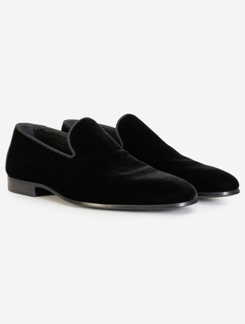 Slip-On Abendschuh-Schwarz/