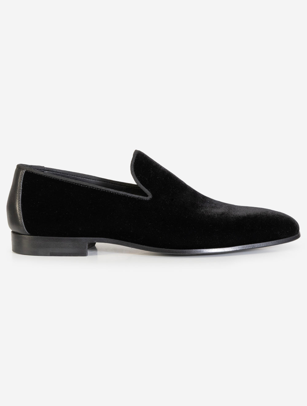 Slip-On Abendschuh-Schwarz/