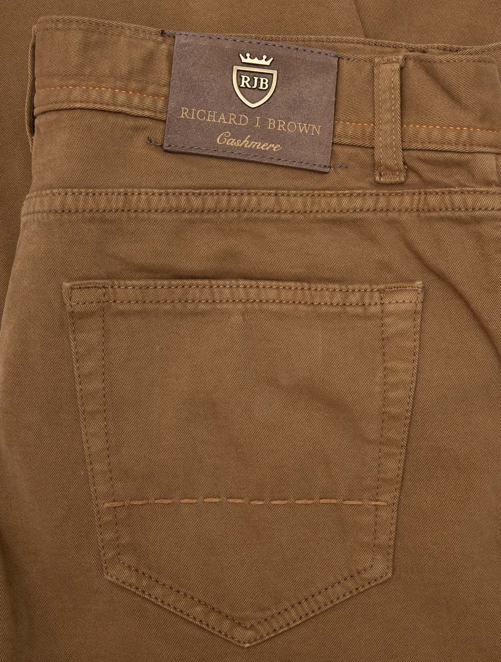 Luxury Denim Jeans Tan