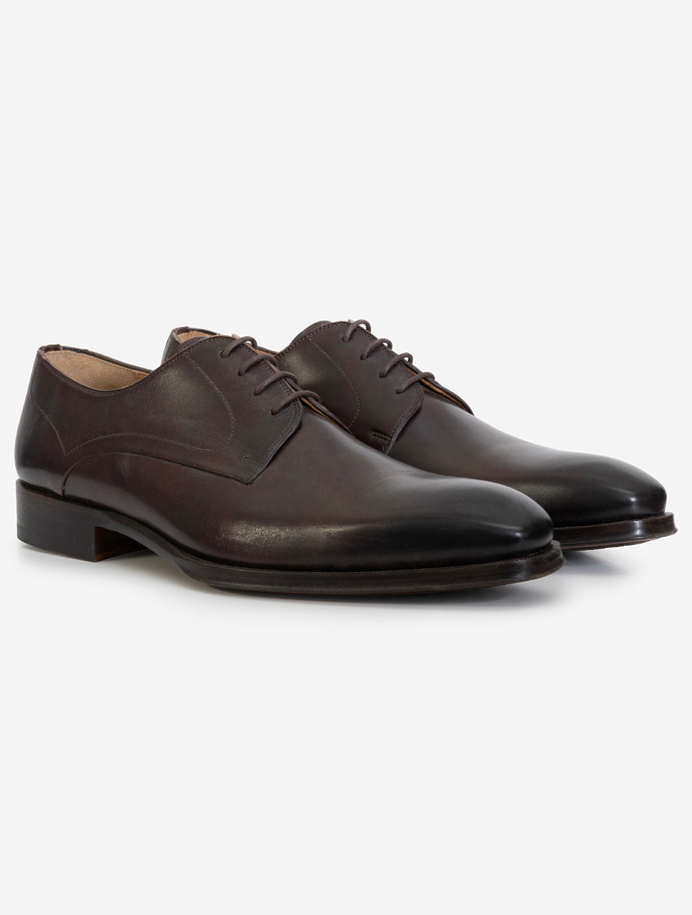 Derby Shoe Marron