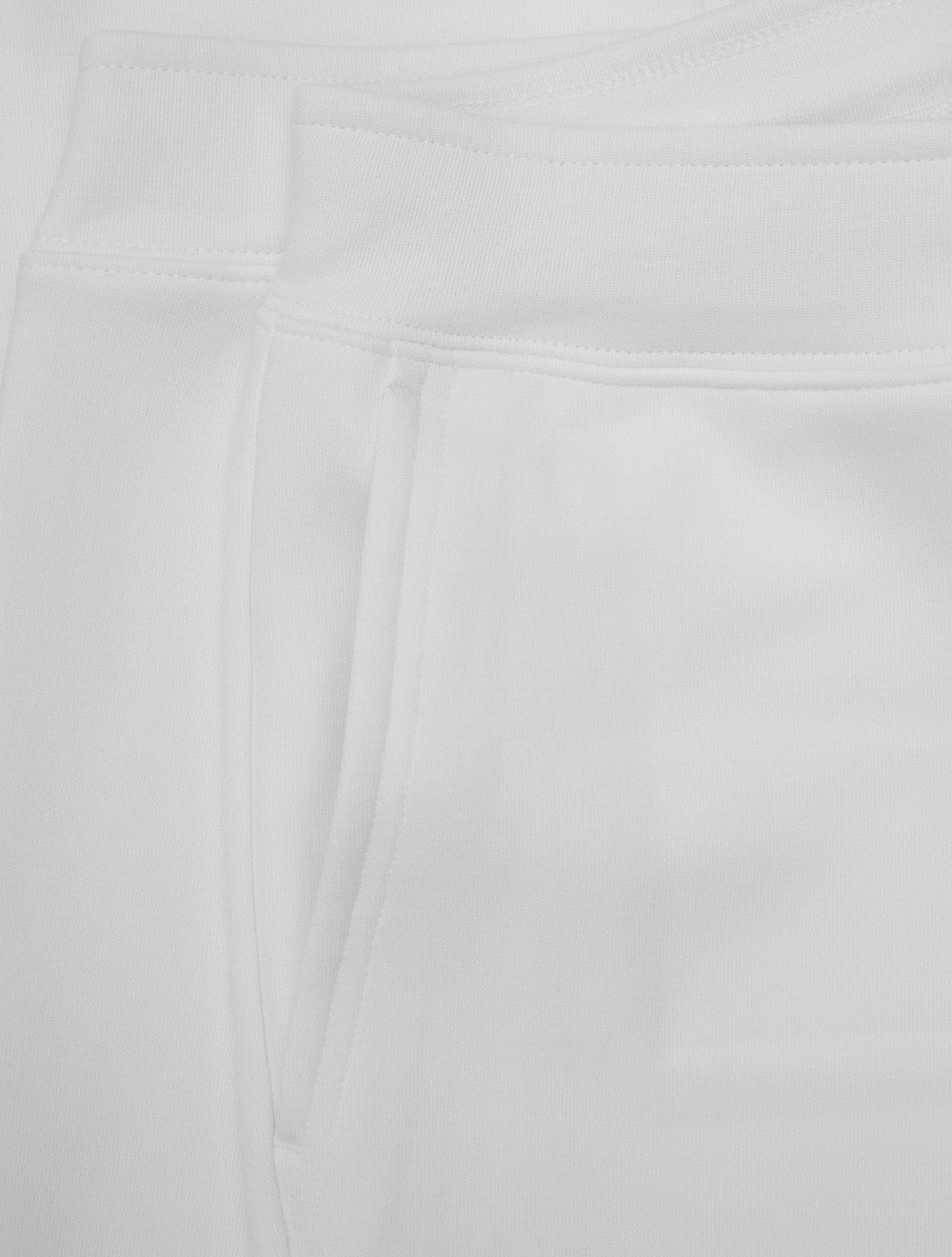 Double-Knit Jogging Bottom White