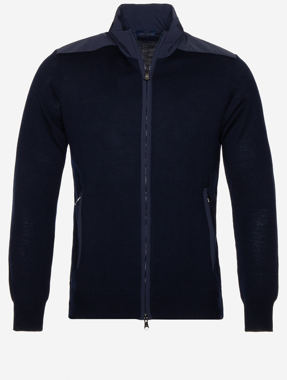 Full Zip Sweater Navy