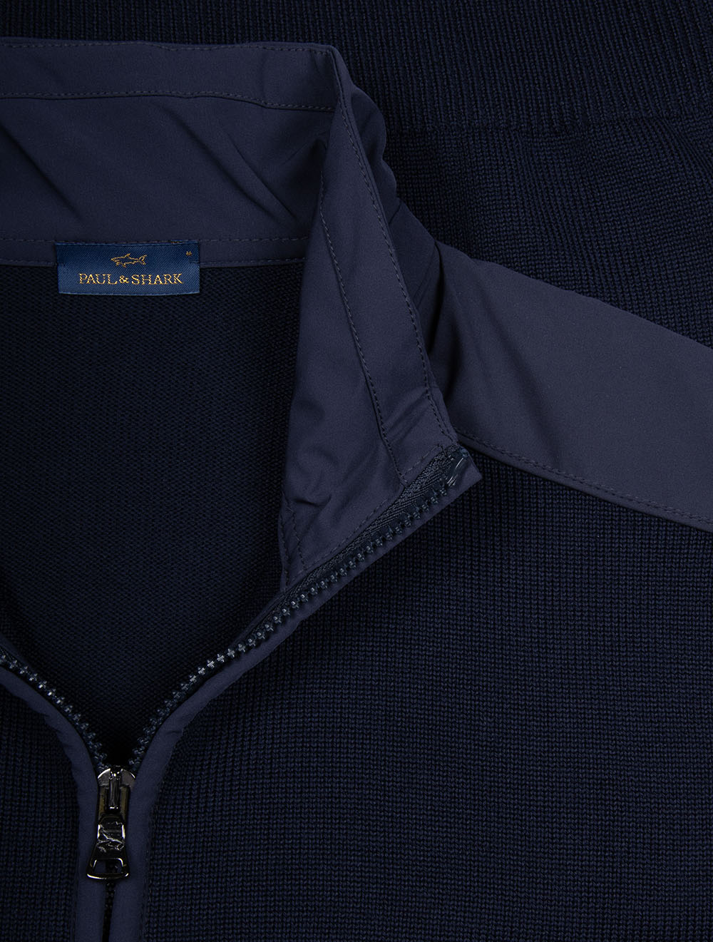 Full Zip Sweater Navy