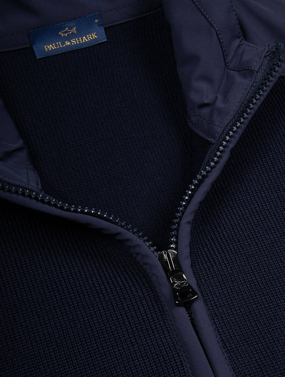Full Zip Sweater Navy