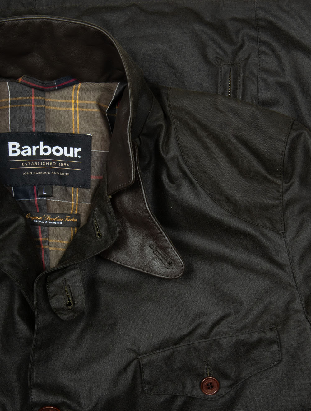 Beacon Sports Wax Jacket Olive Twist