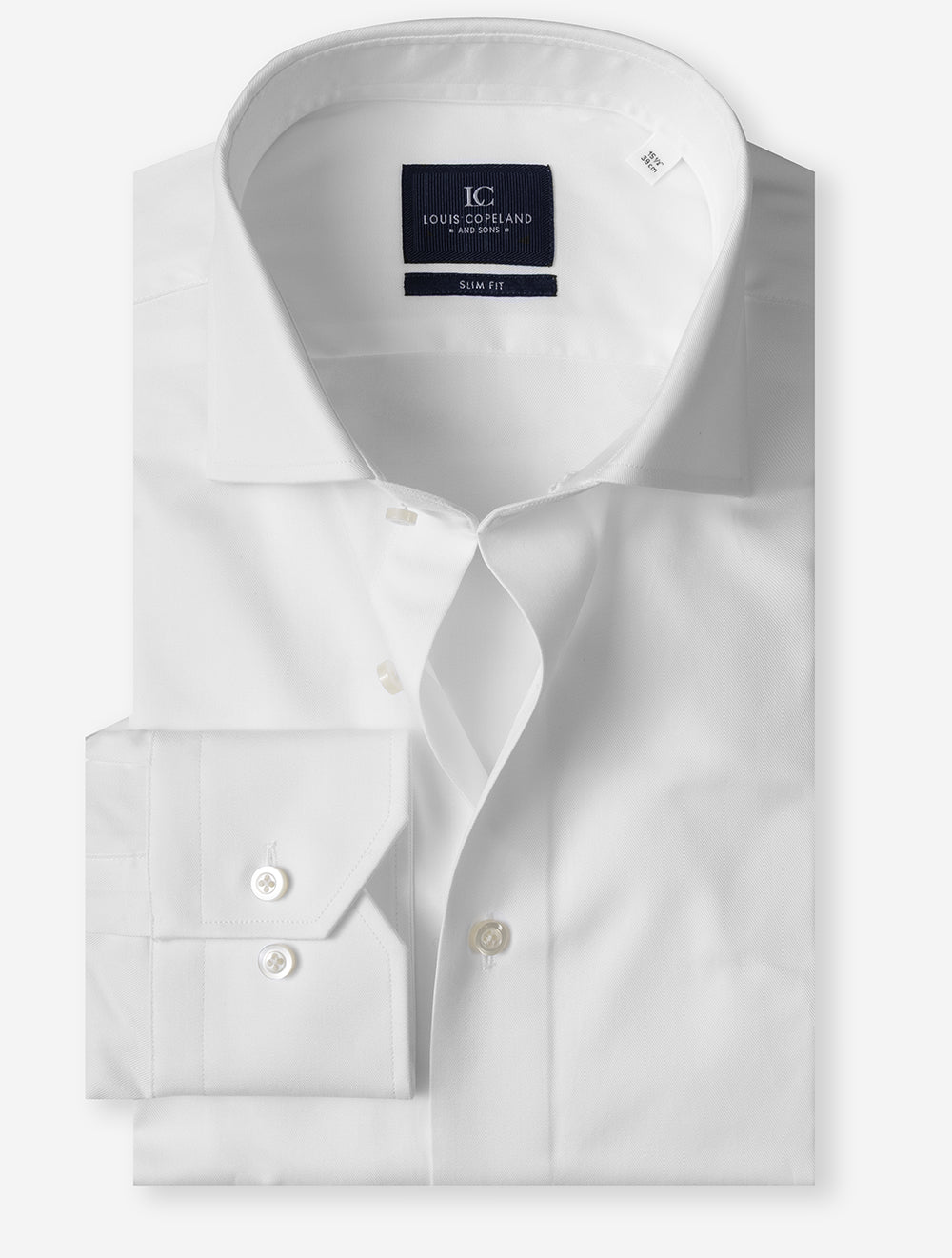 Slim Fit Dress Shirt White