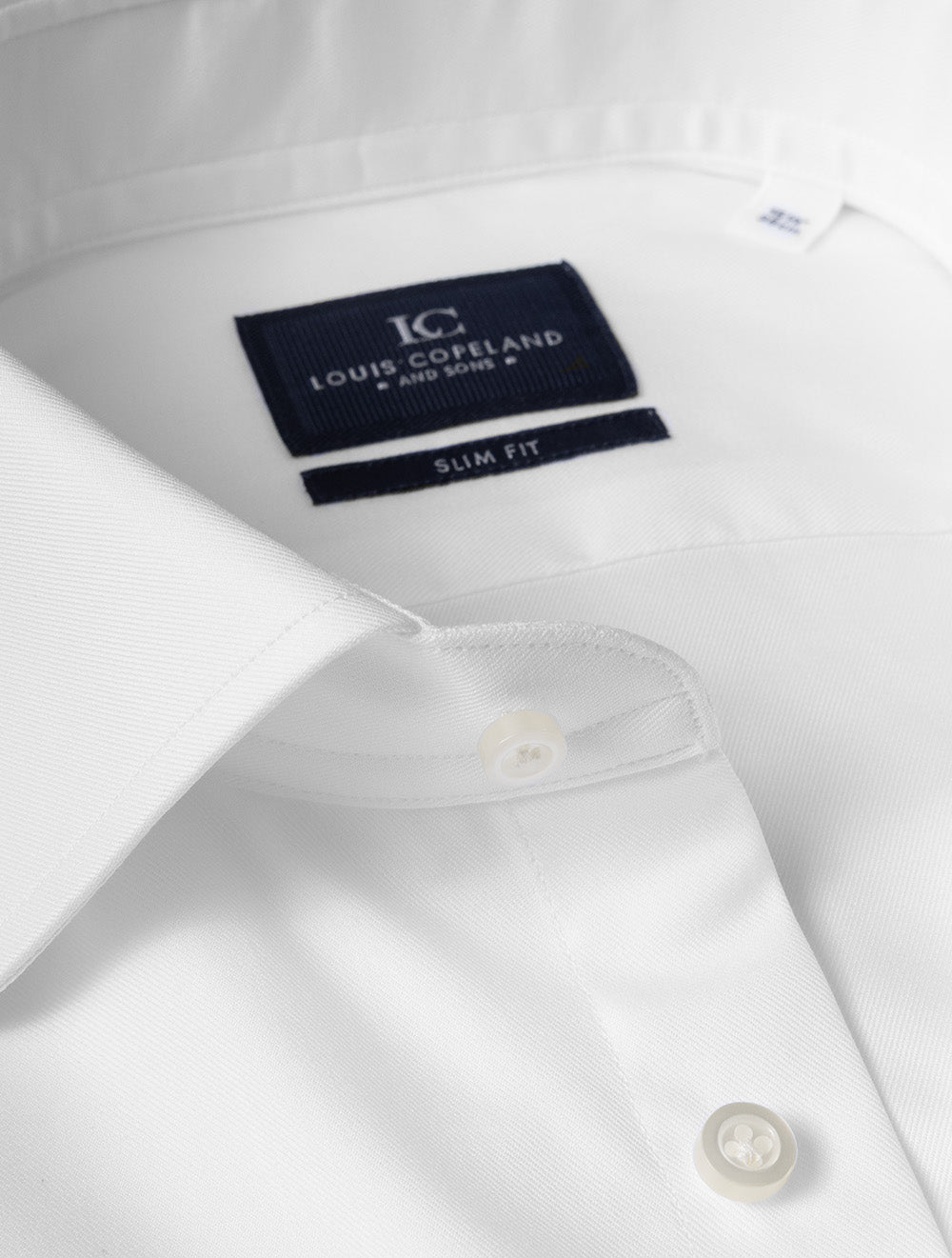 Slim Fit Dress Shirt White
