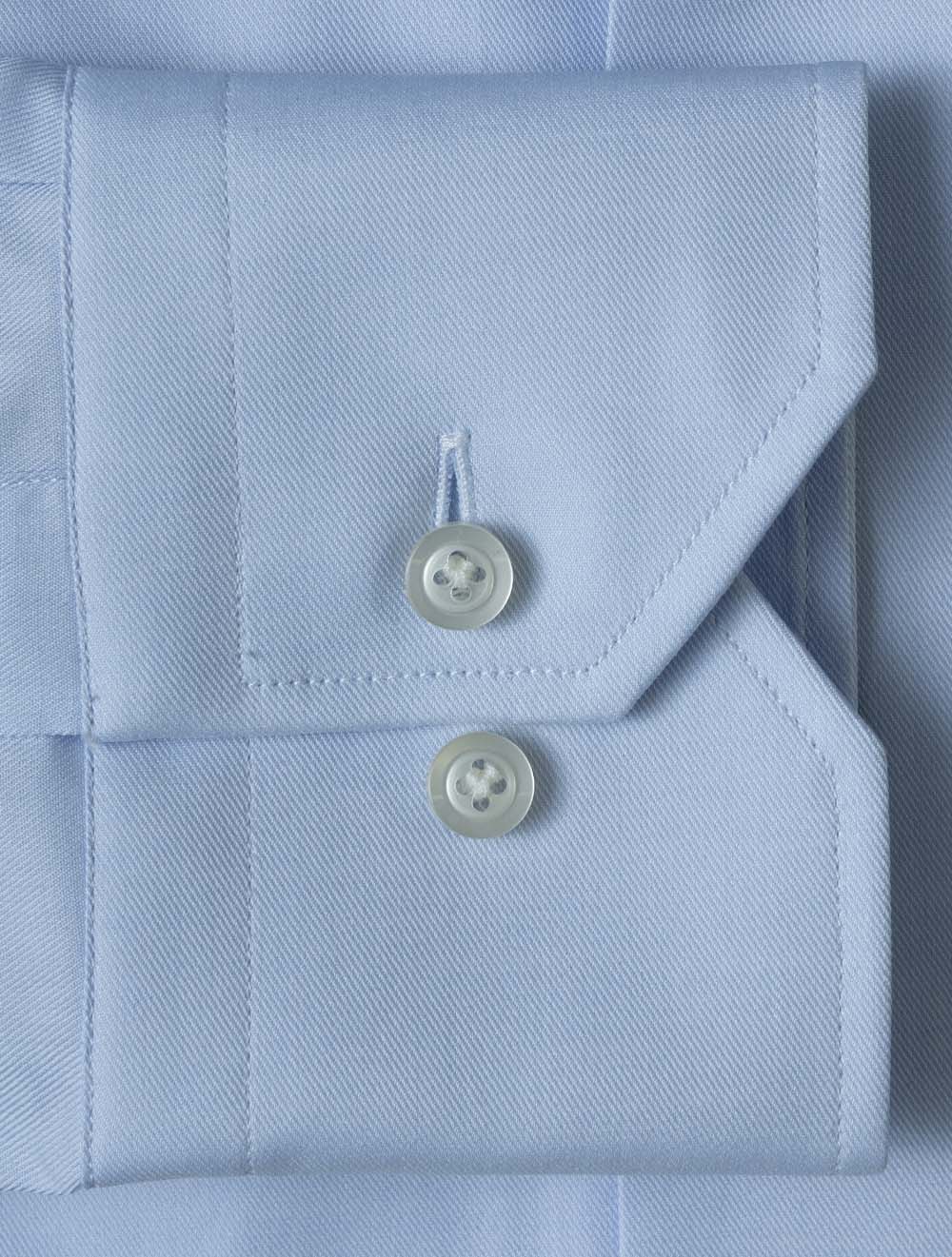 Slim Fit Dress Shirt Blue