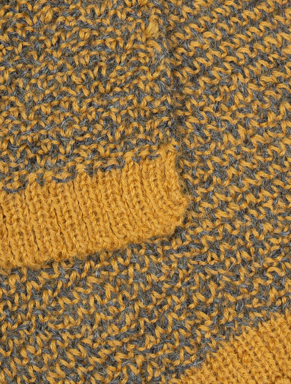 Stitch S Made in Ireland Scarf Orange Tones