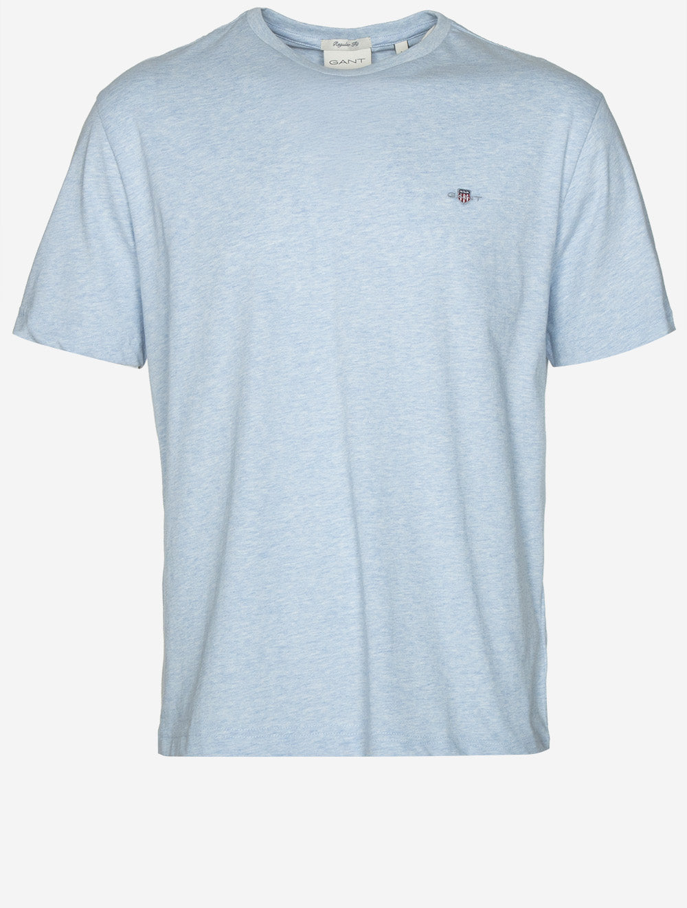 Regular Fit Shield T-Shirt Ice Blue Melange