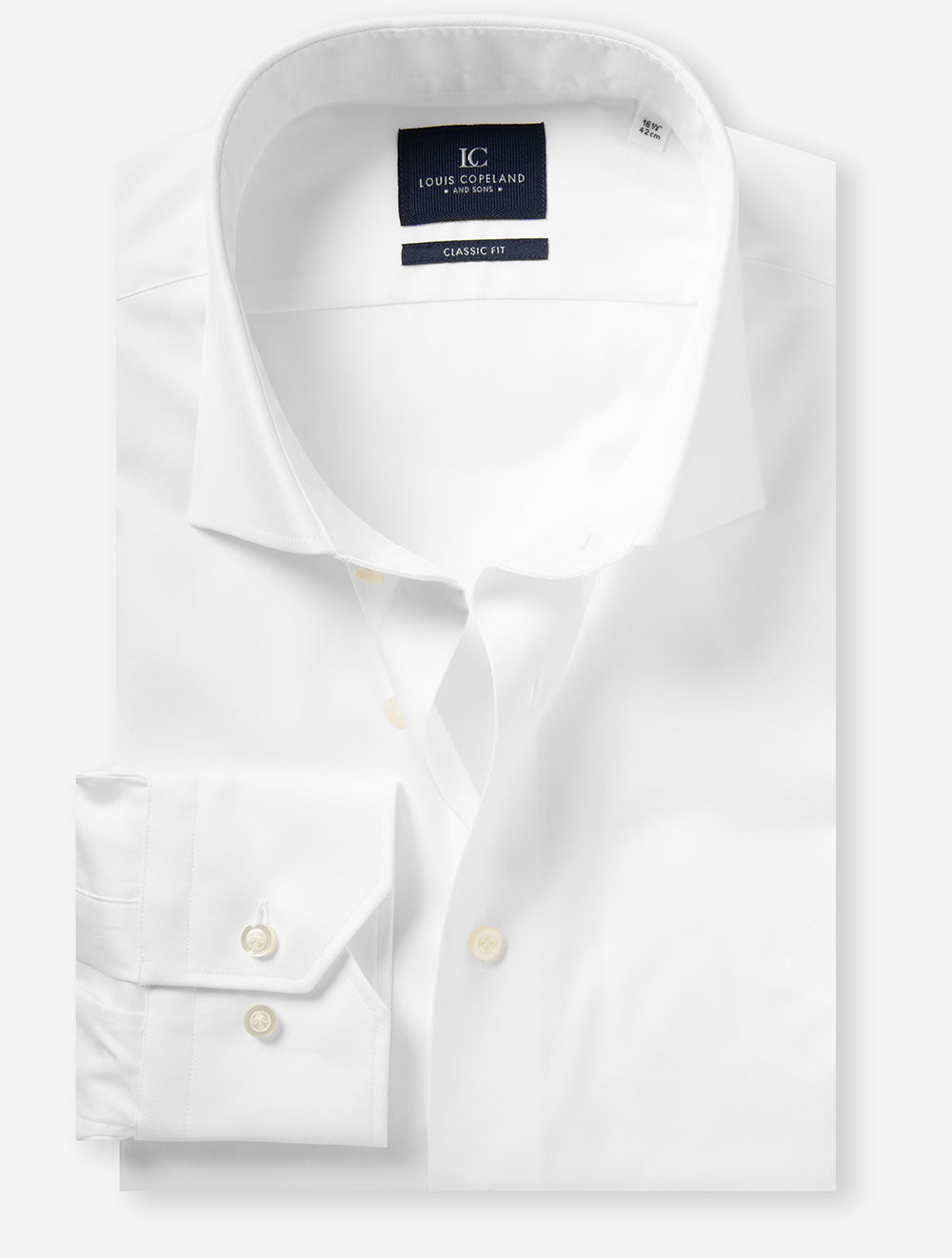 Classic Fit Plain Shirt White