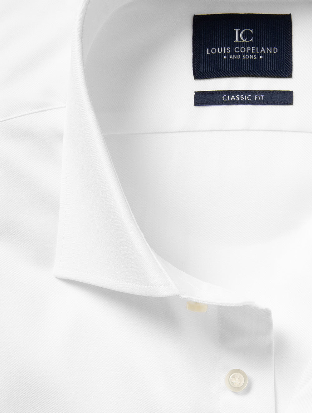 Classic Fit Plain Shirt White